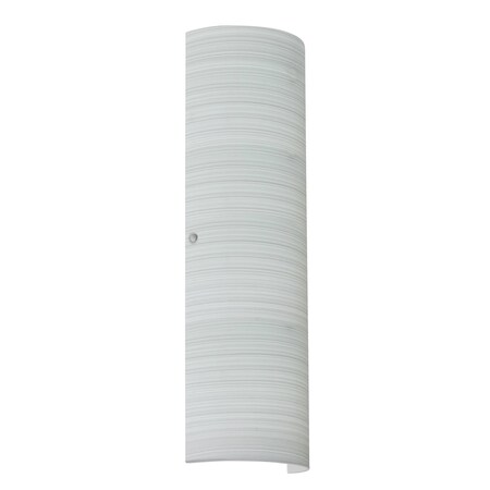 Besa Lighting Torre 22 Wall Sconce, Chalk, Satin Nickel Cap Finish, 2x100W Incandescent 8194KR-SN